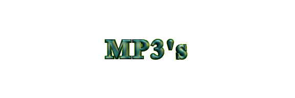 MP3's!!